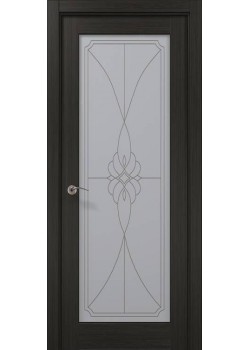 Двері CP-509 дуб сірий бевелс Папа Карло