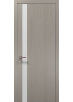 Двери PL-04 пекан светло-серый Папа Карло