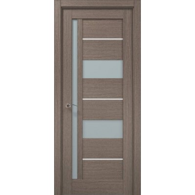 Двері ML-49 AL дуб сірий брашований Папа Карло-0