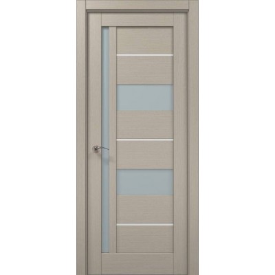 Двери ML-49 AL дуб кремовый брашированный Папа Карло-0