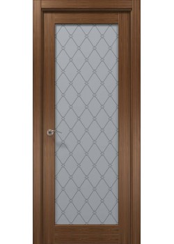 Двері CP-509 горіх італійський оксфорд Папа Карло