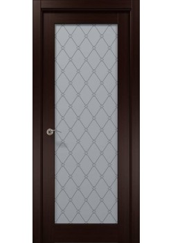Двери CP-509 Венге (Q157) оксфорд Папа Карло