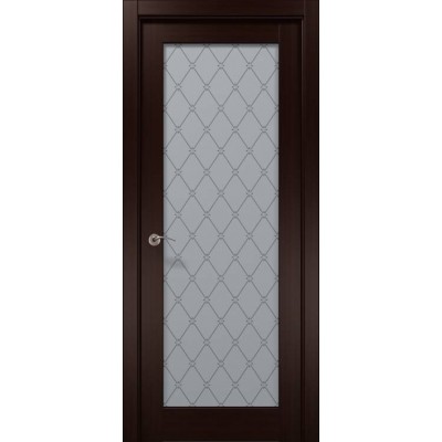 Двері CP-509 Венге (Q157) оксфорд Папа Карло-0