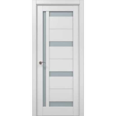 Двері ML-48 AL білий матовий Папа Карло-0