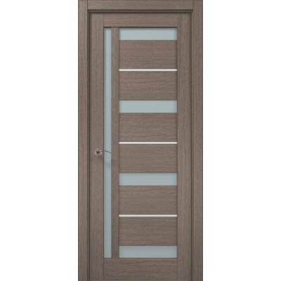Двери ML-48 AL дуб серый брашированный Папа Карло-0