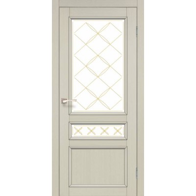 Міжкімнатні Двері CL-05 сатин білий Korfad ПВХ плівка-0