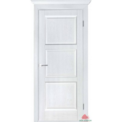 Межкомнатные Двери Лестница ПГ (белый ясень) Двери Белорусии Шпон-0