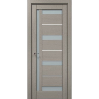 Межкомнатные Двери ML-48 AL пекан светло-серый Папа Карло ПВХ плёнка-0