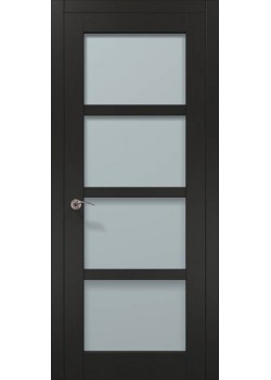 Двери ML-32 шелк графит Папа Карло