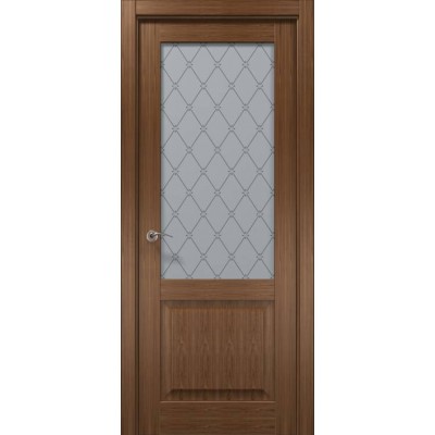 Двері CP-511 горіх італійський оксфорд Папа Карло-0