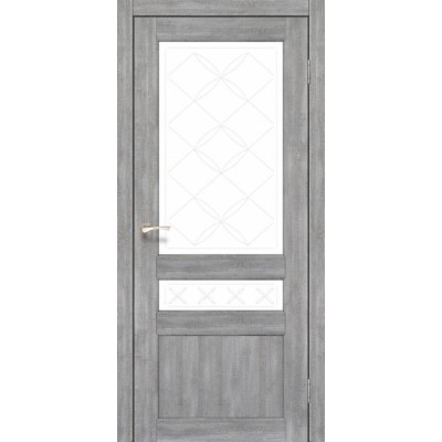 Двері CL-04 сатин білий Korfad-0