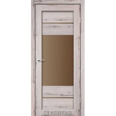 Двері PM-09 сатин бронза Korfad-0