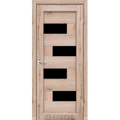 Міжкімнатні Двері PM-10 BLK Korfad ПВХ плівка-0