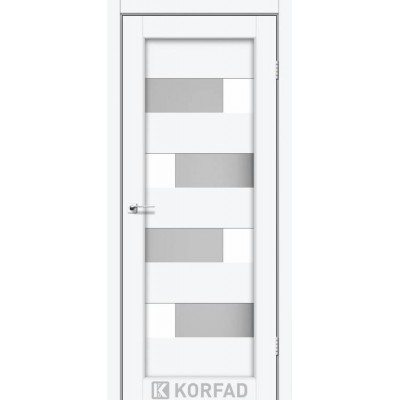 Двері PM-10 сатин білий Korfad-0