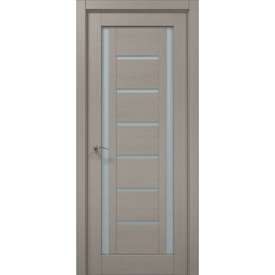Двери ML-18 пекан светло-серый Папа Карло-0