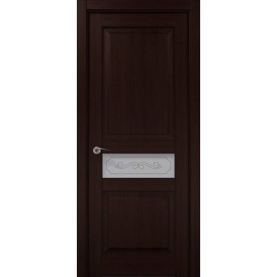 Двери CP-513 Венге (Q157) бевелс Папа Карло-0