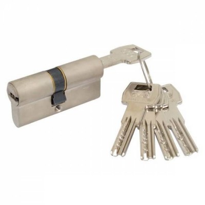 Циліндри AGB Scudo 5000 70мм (30х40) ключ/ключ нікель-0