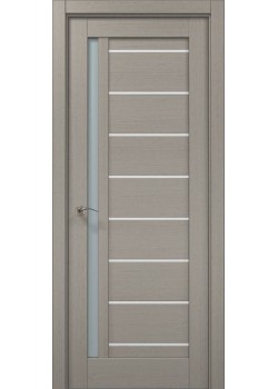 Двері ML-46 AL пекан світло-сірий Папа Карло