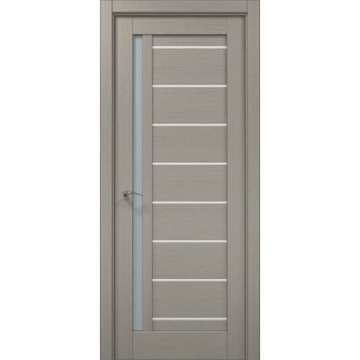 Двері ML-46 AL пекан світло-сірий Папа Карло-0