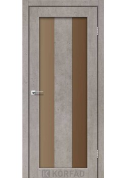 Двери PM-04 сатин бронза Korfad