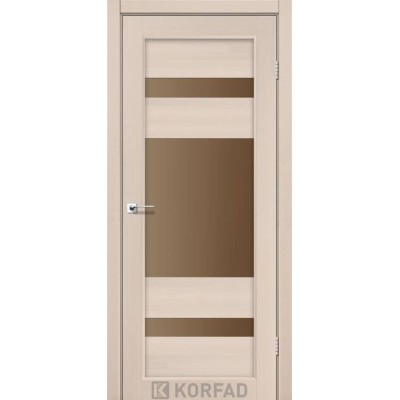 Двері PM-01 сатин бронза Korfad-0