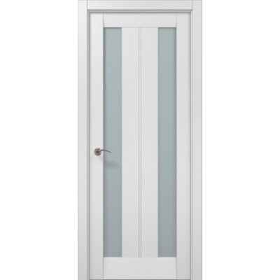 Двері ML-45 AL білий матовий Папа Карло-0