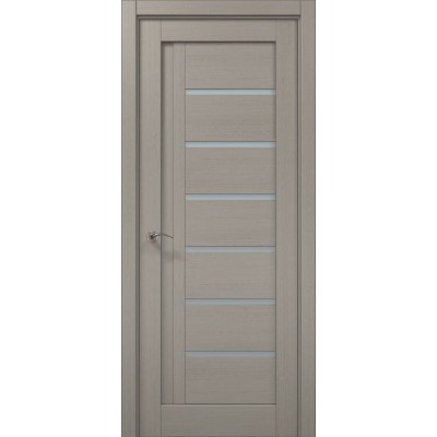 Двері ML-17 пекан світло-сірий Папа Карло-0