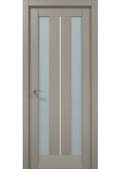 Двері ML-45 AL пекан світло-сірий Папа Карло