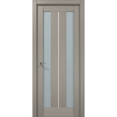 Двері ML-45 AL пекан світло-сірий Папа Карло-0