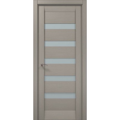 Двері ML-02 пекан світло-сірий Папа Карло-0