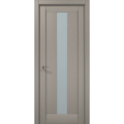 Двери ML-01 пекан светло-серый Папа Карло-0