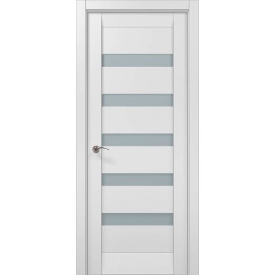 Міжкімнатні Двері ML 02c білий матовий Папа Карло ПВХ плівка-0