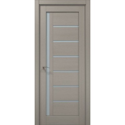 Двері ML-16 пекан світло-сірий Папа Карло-0