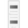 Межкомнатные Двери Arona Белые серый графит Leador ПВХ плёнка-3-thumb