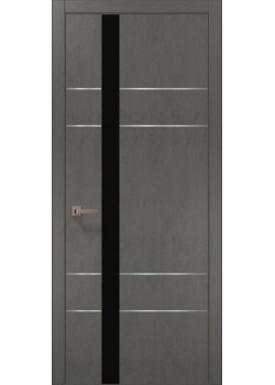 Двери PL-10 бетон серый Папа Карло