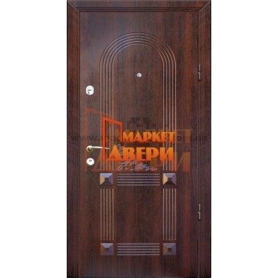 Вхідні Двері Альма TDK2 светлий горіх Мілано-1