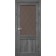 Міжкімнатні Двері CL-02 сатин бронза Korfad ПВХ плівка-4-thumb