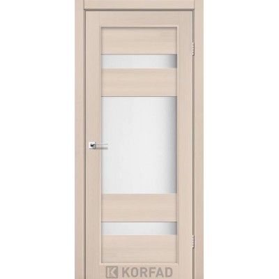 Двери PM-01 сатин белый Korfad-15