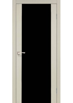 Двері SR-01 чорне скло Korfad