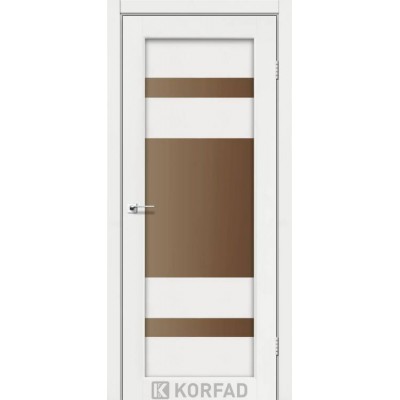 Двери PM-01 сатин бронза Korfad-18