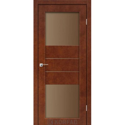 Міжкімнатні Двері PM-05 сатин бронза Korfad ПВХ плівка-11
