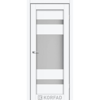 Двери PM-01 сатин белый Korfad-18