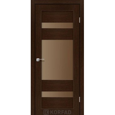 Двери PM-01 сатин бронза Korfad-16