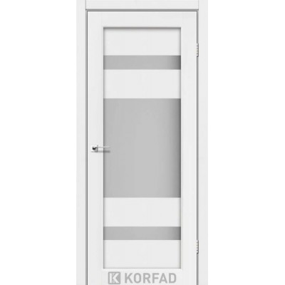 Двери PM-01 сатин белый Korfad-17