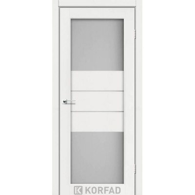 Міжкімнатні Двері PM-05 сатин білий Korfad ПВХ плівка-13