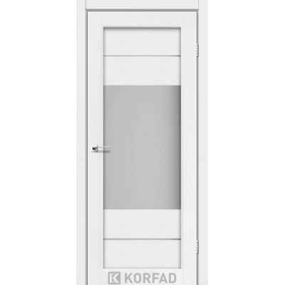 Двери PM-09 сатин белый Korfad-17