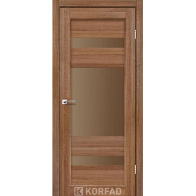 Двері PM-01 сатин бронза Korfad-26