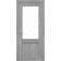 Міжкімнатні Двері CL-02 сатин білий Korfad ПВХ плівка-4-thumb