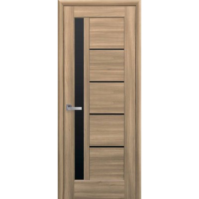 Межкомнатные Межкомнатная дверь в сборе с коробкой и фурнитурой Грета BLK "Новый Стиль" ПВХ плёнка-5