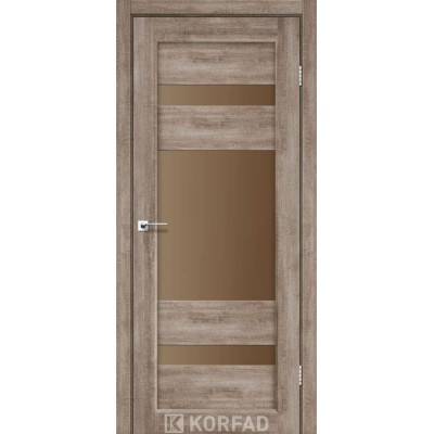 Двери PM-01 сатин бронза Korfad-23